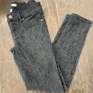 LC Lauren Conrad Printed Skinny